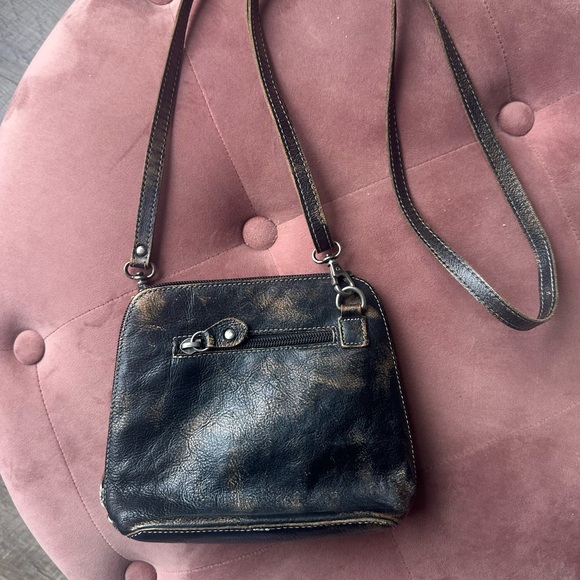 Brand new, Never Carried Bedstu Black Leather Crossbody Bag - Picture 3 of 7